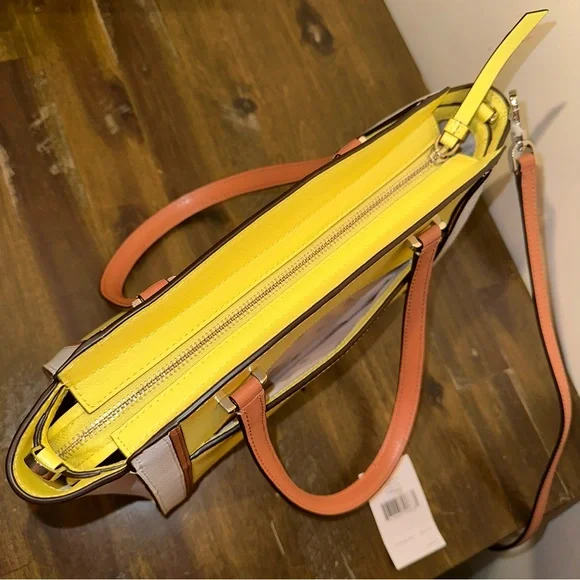 NWT Kate Spade, Patterson Drive Small Geraldine Satchel in Limelight